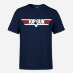 pánské triko TOP GUN – ocelová modř